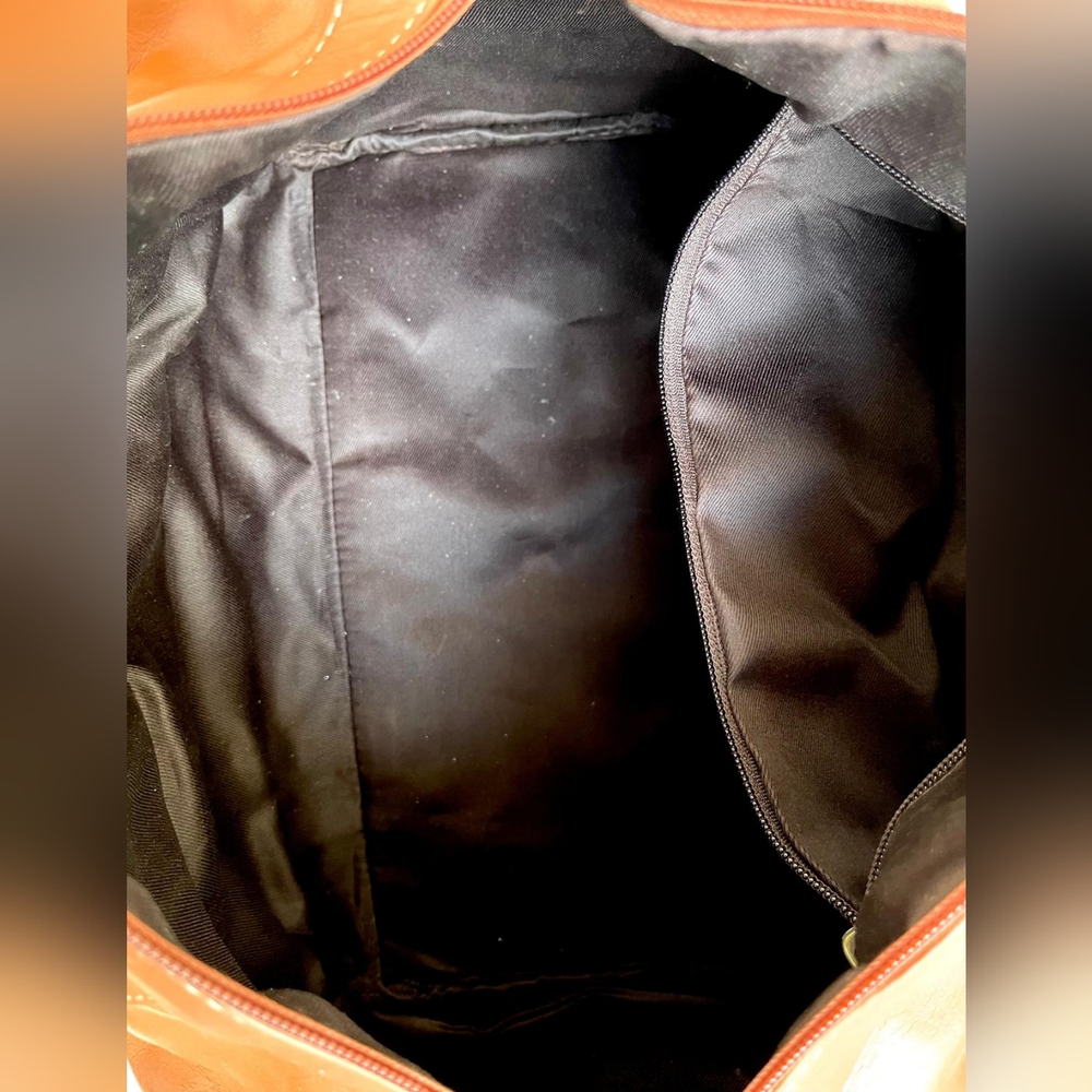 Compact Duffle Weekender bag Full grain leather - Picture 9 of 10